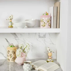 Wildflowers Bird Topiaries - Set Of 2