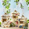 Wildflowers Enamel Small Canister - Yellow