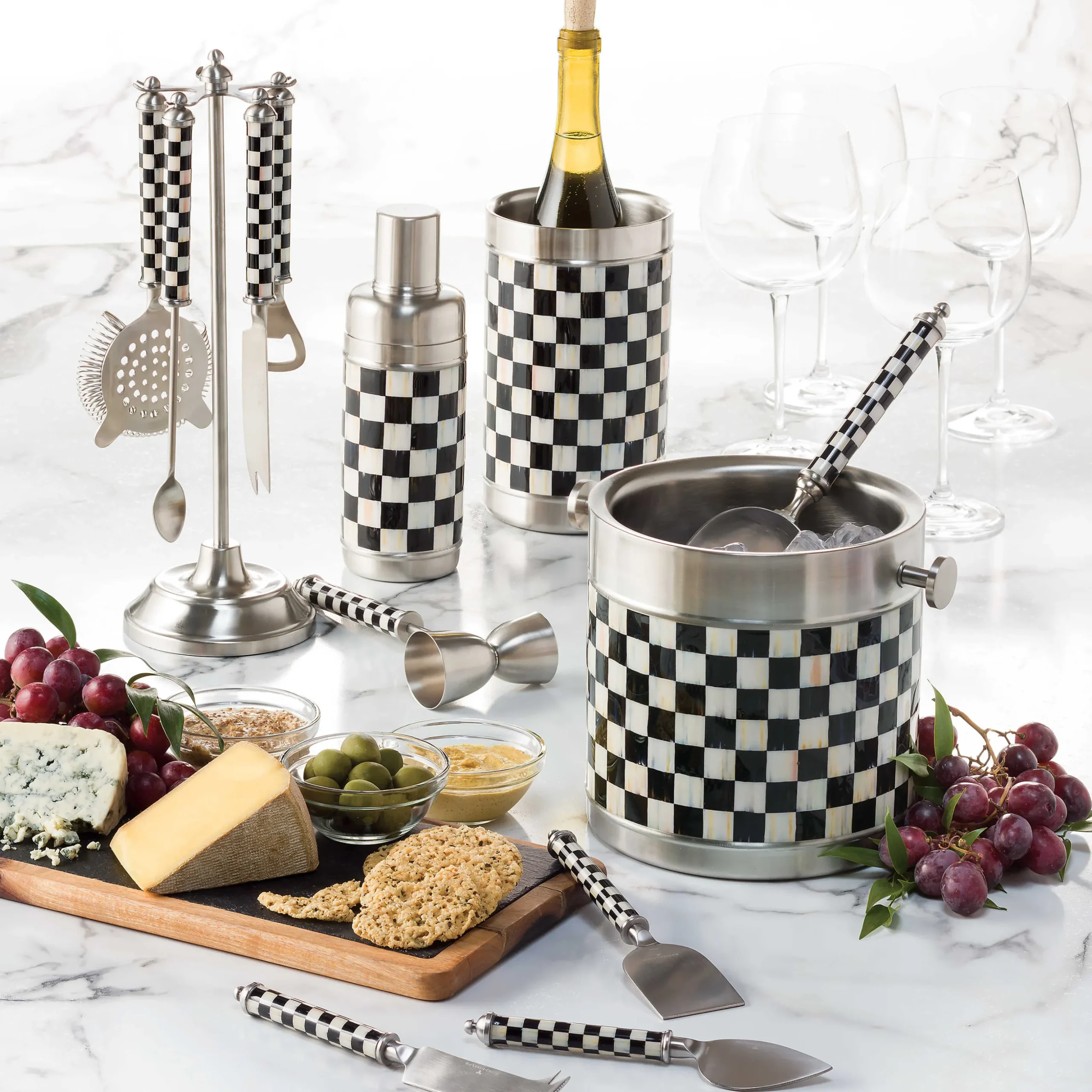 3260 Wine Cooler - Courtly Check